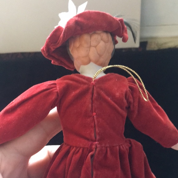 Vintage Bisque Doll Ornament - Picture 11 of 12